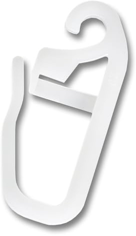 Gardinenhaken, Faltenlegehaken; Faltenhaken; Überklipshaken, zur Befestigung Ihrer Gardinen an Ringen oder Ösen mit max. 3 mm Durchmesser (300 Stück)
