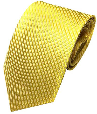 YCBMINGCAN Herren Herren Krawatte Party Krawatte Gestreifte klassische gewebte Hochzeitskrawatte Krawatte Taube (yellow, One Size)