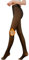 Xnova Collant Polaire Thermiques Femme Effet Transparent, Chaud Toison Collants Jambes Faux Polaires, Taille Haute Legging Translucide Slim EOpaque Fleece Tights Hiver (Noir 220g pour 0-15℃, S-M)