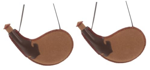 COLLBATH 2 Stücke Leder Tasche Leck-wein Träger Große Kapazität Traditionellen Stil Outdoor Zubehör