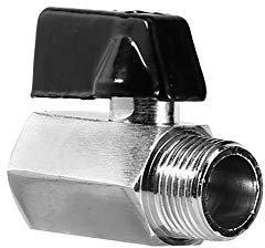 Messing-Kugelhahn 1 oder 2 Zoll, 3 oder 8 Zoll, 1 oder 4 Zoll, 1 oder 8 Zoll -Außengewinde X -Innengewinde-Luftkompressor, aus Kupfer, Regulieren und Steuern Luft, Öl und Wasser,