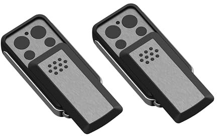 2 pour 114253 AVIDSEN Télécommande Motorisation Portail Porte de Garage Garantie de 3 Ans
