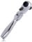 Mesee 1/4 Drive Ratchet Wrench, 2-in-1 Hex Bit Driver & Socket Wrench Flex Head Ratchet 72-Tooth Reversible Ratchet Wrench Mini Ratcheting Spanner Hand Repair Tool