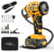 STREAMVOY Cordless Tyre Inflator 2024 Upgraded, 150PSI Portable Air Compressor for Car Tires, Fast Inflation with Dual Cooling System, Auto Shut Off, LED Light, Rechargeable Battery
