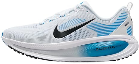 Nike Men's Vomero 18 Sneaker, White/Black/Blue Hero, 11.5 UK