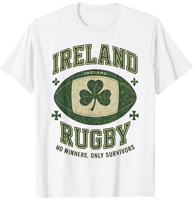 Irland Rugby No Winners, Only Survivors T-Shirt