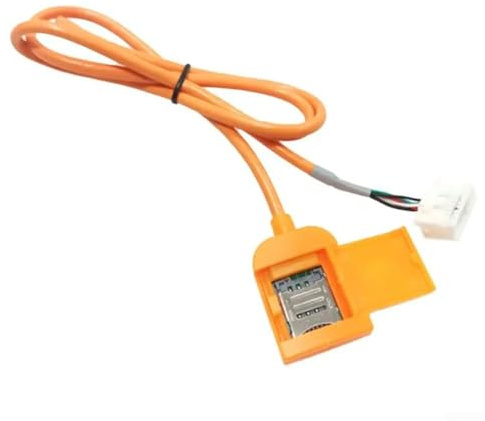 AugustknowU Cavo connettore adattatore per scheda SIM 4G 20P progettato per autoradio Android e dispositivi di navigazione fornendo una rete affidabile per l'accesso