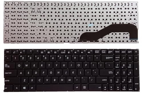 ZYJOZMD Tastiera USA per ASUS X540 X540L X540LA X540S X540SA X540Y X540YA X540U X540M X540B(Black US)