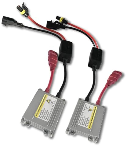 Xenon Scheinwerfer HID Vorschaltgerät Xenon H4 H7 35W 55W Slim Ballast Kit HID Unit Elektronisches Vorschaltgerät Passend for H1 H3 H11 9005(55W,2PCS)