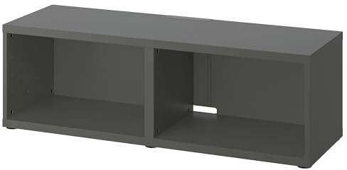 ProTuning BESTÅ TV-Bank, dunkelgrau, 120x40x38 cm