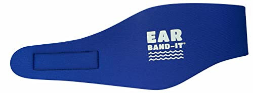 Ear Band-It Neopren-Stirnband - Mittelblau