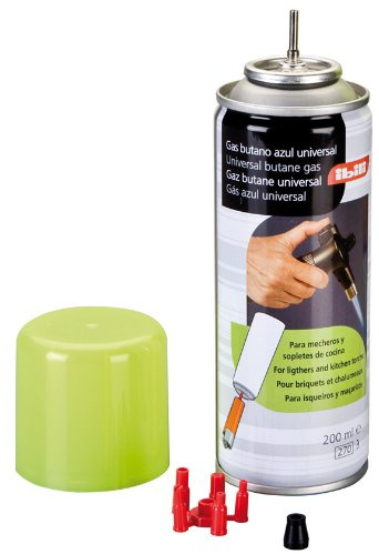 Ibili - Gas Butano Azul Universal - Tamaño : 200 Ml