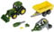 Theo Klein 3904 John Deere Traktor mit Kippmuldenanhänger und Pflug
