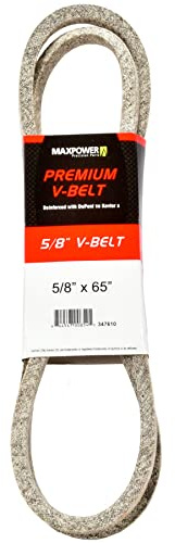 MaxPower Keilriemen 347610, kevlar verstärkt, 5/8 x 65 - 5L650 - Aussenlänge L(a) 1660 mm.