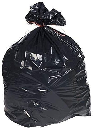 We Can Source It Ltd - Black Compactor Sack Bin Liners 18 x 29 x 39inch Bin Bags - Heavy Duty Compactor Sacks, Box of 200 Refuse Sacks for Industrial Waste