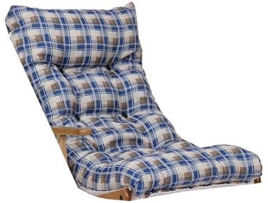 LIBEROSHOPPING.eu - LA TUA CASA IN UN CLICK Cuscino Imbottito di Ricambio per Poltrona Sedia Sdraio Harmony Relax, 105x55x14cm (Blu New)