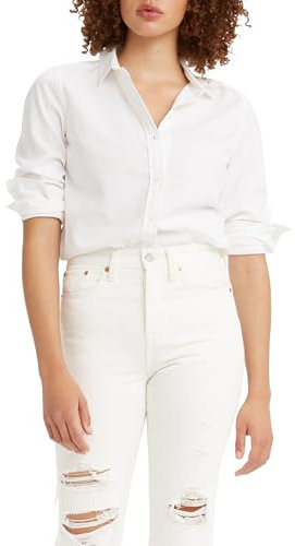 Levi's New Classic Fit Bw Shirt Chemise Femme Bright White XS