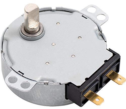 [UPGRADED] Ultra Durable WB26X10038 Microwave Turntable Motor Replacement Part by Blue Stars - Compatible with GE & Kenmore Microwaves - Replaces 5304408980 WB26X10038 AP2024962 PS237772