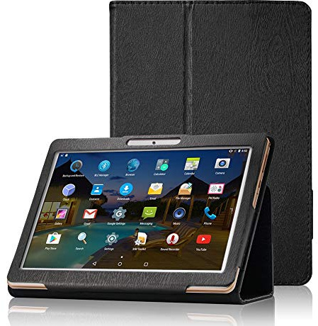 AKNICI 10.1 Zoll Hülle für TOSCIDO K108 X104 X109/LNMBBS 10/Qimaoo 10/Padgene 10/BEISTA X101/ACEPAD A121 A140 A12G/Dragon Touch K10 Max10/Haehne 10,1/ALLDOCUBE iPlay10 Pro/TYD-108/YOUXD 10 - Schwarz