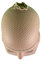 LUTTMANN 2 er Pack Perücken Wig Cap Nylon Netz Caps Lace Unterziehhaube für Perückenträger - in verschiedenen Ausführungen (Netz - Beige)