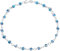 Bling Jewelry Protection Amulette Turque Charme Aqua Bracelet De Cheville Pour Femmes .925 Argent Sterling 10 Pouces