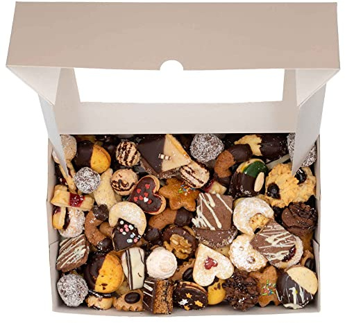Weihnachtskekse 1kg - Keksmischung aus 36 verschiedenen Sorten - Hergestellt in feiner Handarbeit - Österreichische Klassiker von Baccili