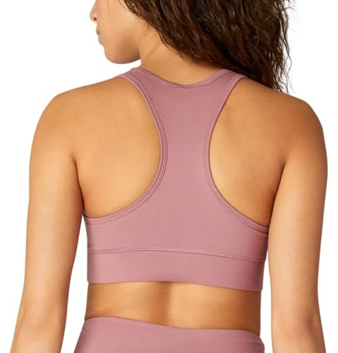 FM London Brassiere Sport Femme - Soutien-Gorge de Sport sans Couture Shock Absorber pour Fitness et Yoga - Soutien-Gorge de Sport Respirant à Impact Élevé, Rose, XL