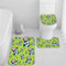 Badematten Set 3D 40x60 Die Kuh Badezimmerteppich-Set absorbierend 3-teiliges maschinenwaschbare weich badteppich schnell trocknend Tier Karikatur Kawaii Badvorleger mit wc deckelbezug