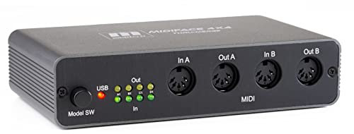 Miditech MIDIFACE 4x4 thru/merge 4 IN + 4 OUT + stand alone - MIDI Interface