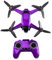 JoiJoy Skin Decal, Fluoreszierend, Drohnenzubehör, Drohnenaufkleber für DJI FPV-Teile, Lila, 22 x 23 x 1 cm