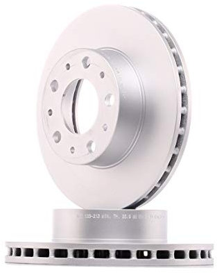 2x ATE Bremsscheibe Ø280mm Höhe: 71.5mm Dicke: 28mm Lochkreis-Ø: 118mm Belüftet