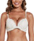 Deyllo BH Damen mit Bügel,Push up BH,Dirndl BH Blumen Spitze Schalen Bügel BH Gepolstert Elegant(Elfenbein Weiß,80E)
