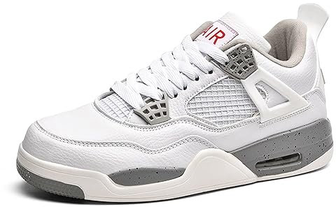 Uomo Donna Scarpe da Skate Classiche Air 4 Retro Scarpe da Skate Fitness Formatori Basket Casual Scarpe da Ginnastica da Lavoro Corsa a Piedi Zapato