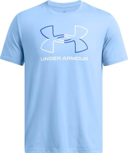 Under Armour Global Foundation Herren-T-Shirt, kurzärmelig, (466) Horizon Blue//Tech Blue, X-Klein