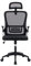 Max Star Silla de Oficina Ergonómica Silla Giratoria, Altura Regulable, Respaldo y Asiento de Malla Transpirable, Escritorio, Oficina, Hogar, Reuniones, Negra