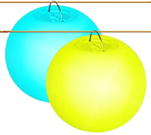 Decoración de luces de piscina, luces flotantes para piscina, bola de luz flotante, luces LED decorativas compactas para piscina, decoración flotante conveniente, uso versátil para jardinería