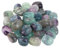 mookaitedecor 1lb/460g Fluorite Tumble Stones and Crystals Bulk Irregular Rocks Small Decorative Stones for Vase Plant Pot Fish Tank Bonsai Decor Reiki Healing Crystal Gifts Stones for Crafting