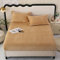 SASIGAYA Spannbettlaken Khaki 150×200cm Flanell Spannbetttuch Winter Plüsch Fleece Spannbetttucher Superweiches Matratzenschoner Flauschig Warme Bettlaken für Boxspringbett Topper Matratzen bis 25cm