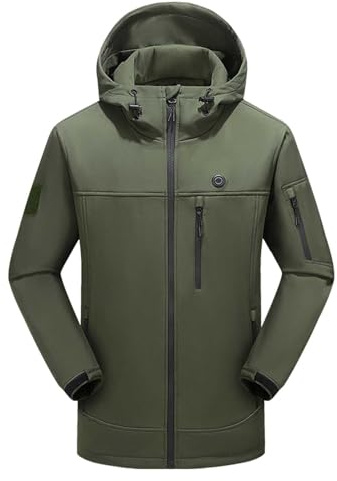 Kelandoom Hommes Femmes Hiver Veste Chauffant Usb,Doudoune Manteau Chauffant Homme 2024 Veste Chauffante Usb Hommes Femmes Gilet Chaud Lavable Hiver Pour Extérieur Camping
