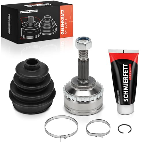 Frankberg Gelenksatz Antriebswelle Vorderachse Radseitig 7700110484 | Kompatibel mit Clio II BB CB, K.a.n.g.o.o KC0/1, K.a.n.g.o.o Express FC0/1, Thalia I LB, Clio II Kasten/Hatchback SB0/1/2