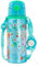 PELLECCHIA 1969 |Borraccia in alluminio con cannuccia da 600 ML | con cinghia per appenderla, apertura automatica con pulsante. (Frozen 25)