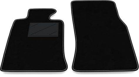 Auto-Fußmatten Kit nur vorne 2 Stück kompatibel mit Mini Cooper R56 2007-2014 | Set 2 Teppiche vorne nach Maß in Teppich