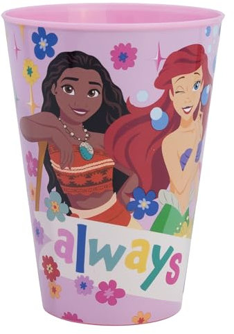 Stor Gobelet en plastique réutilisable de 430 ml Princesses Disney