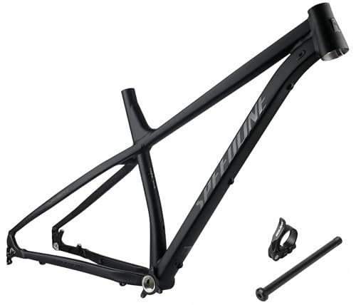 Hardtail MTB Rahmen 27,5/29er XC Mountainbike Rahmen Aluminium Legierung Rahmen Scheibenbremse Boost Steckachse 12 * 148mm Black,L