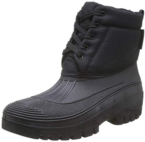 HKM Hamilton-9100-Scarpe Termiche, Colore: Nero, Scarpe da stalla Unisex-Adulto, 39 EU