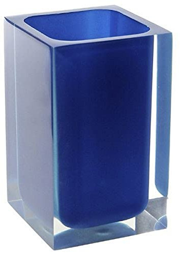 Gedy Rainbow Square Toothbrush Holder, Blue