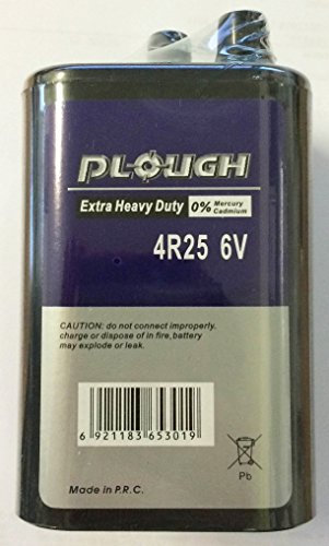 Hochleistungs-Blockbatterie 6 V / 7 Ah 4R25 Plough extra Heavy Duty