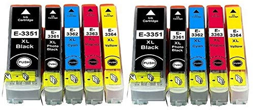 Patronenprofis 2 x Druckerpatronen-Set kompatibel mit Epson T33 XL für Expression Premium XP-530, XP-540, XP-630, XP-635, XP-640, XP-645, XP-830, XP-900, XP-7100