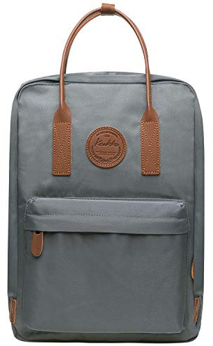 KAUKKO Kf Rucksack für Herren, Grau [K1007-2], 12 Inches, Lässiger Rucksack