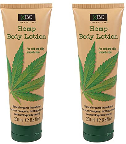 XBC Hemp Body Lotion 250ml - Pack of 2